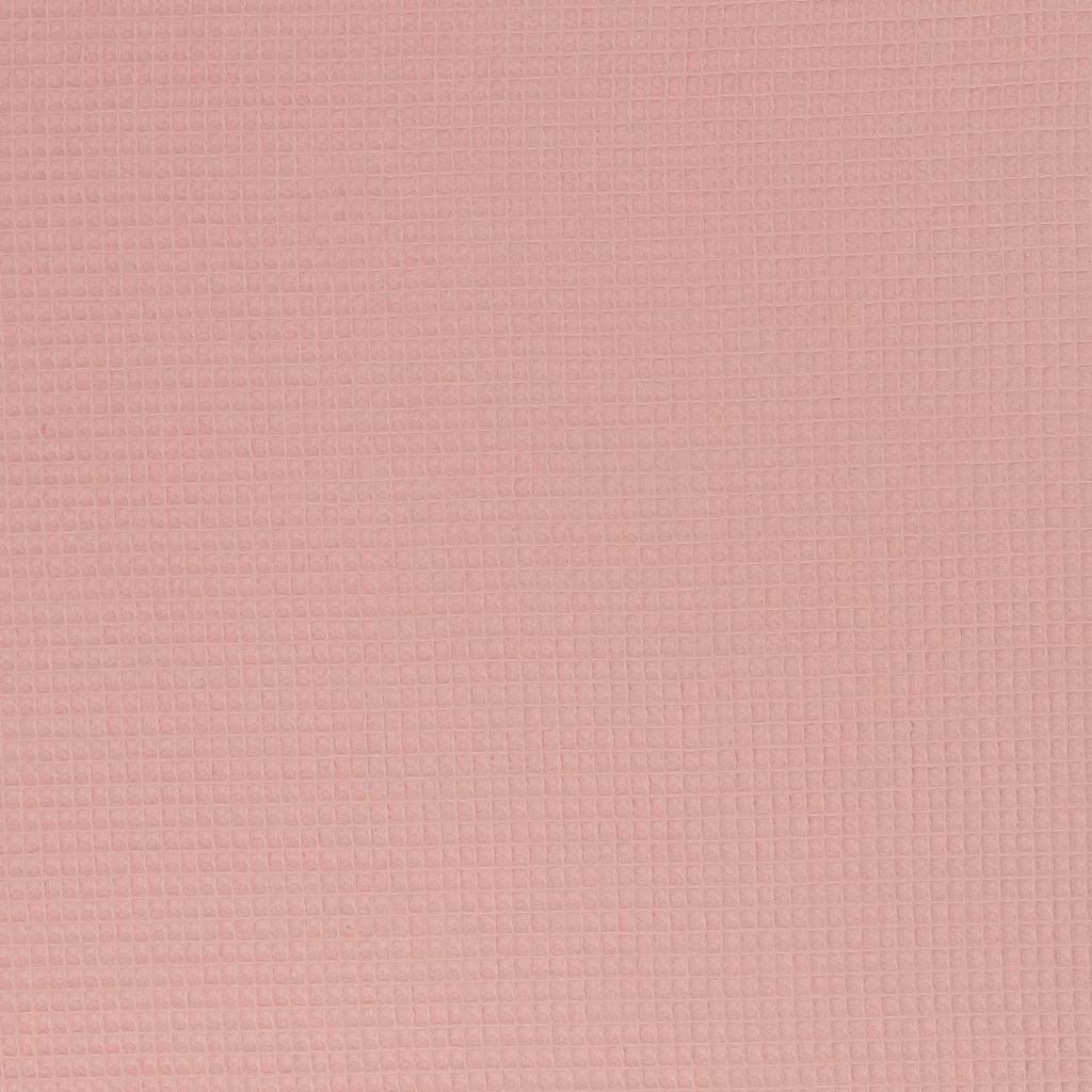 Waffelpique Pikee Baumwolle apricot